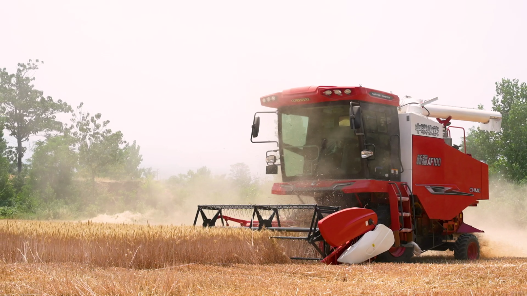 不朽情缘官网登录入口收获新疆AF100联合收割机产品技术亮点