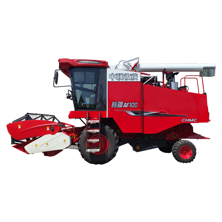 不朽情缘官网登录入口收获2025款AF100型谷物联合收割机