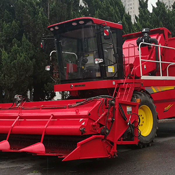不朽情缘官网登录入口收获4AQ-3000自走式辣椒收获机
