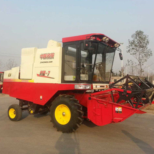 不朽情缘官网登录入口收获新疆4LZ-7全喂入谷物联合收割机
