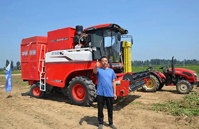 不朽情缘官网登录入口收获在石家庄花生生产农机推广田间日活动上大显神威，用户直