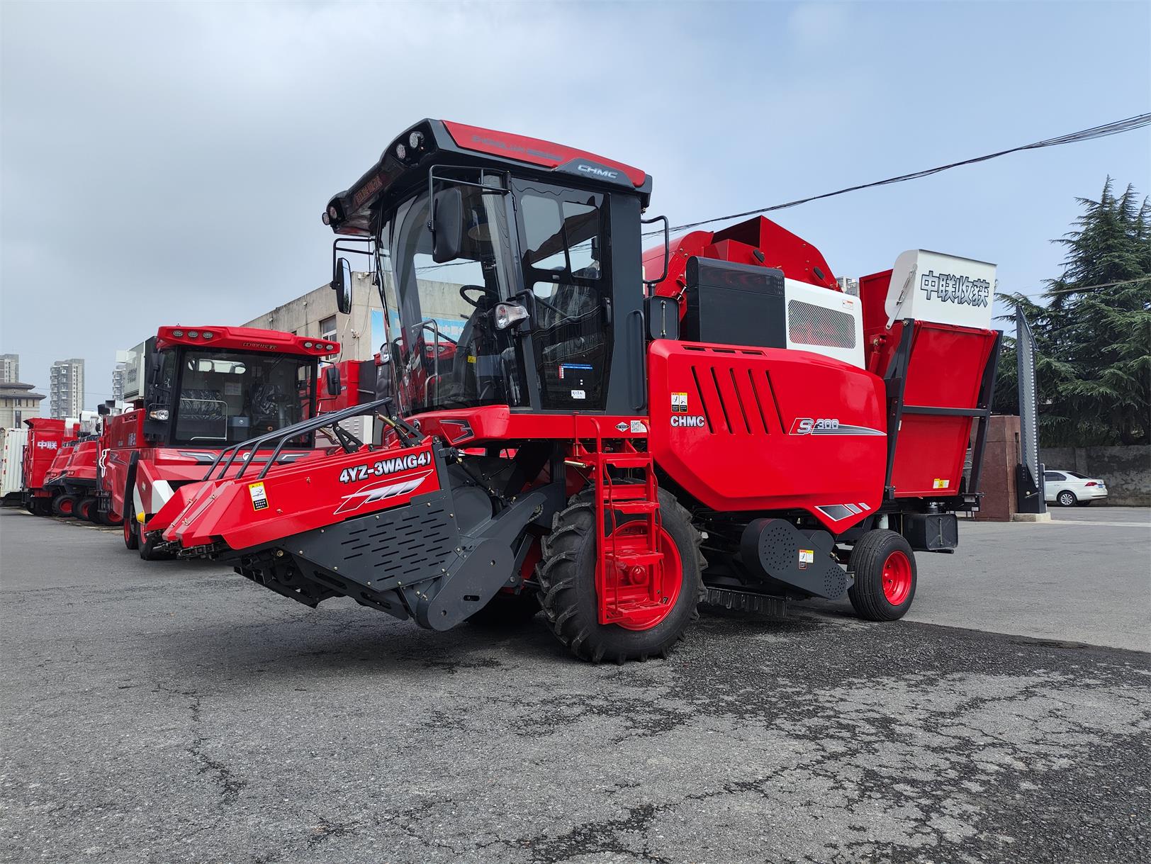 不朽情缘官网登录入口收获4YZ-3WA(G4)自走式玉米收获机(图4)